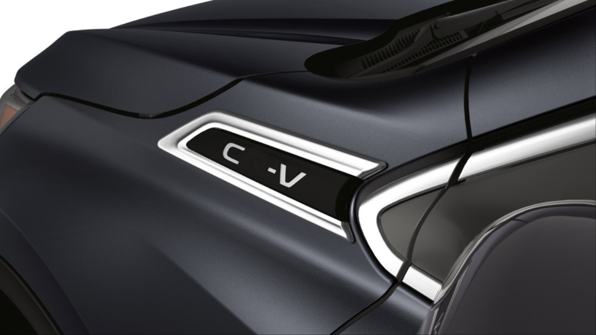 FOR CRV 2018-2021  FENDER TRIM CHROME