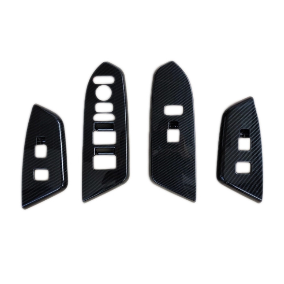 FOR CRV 2018-2021  WINDOW LIFT BUTTON COVER - CARBON COLOR 