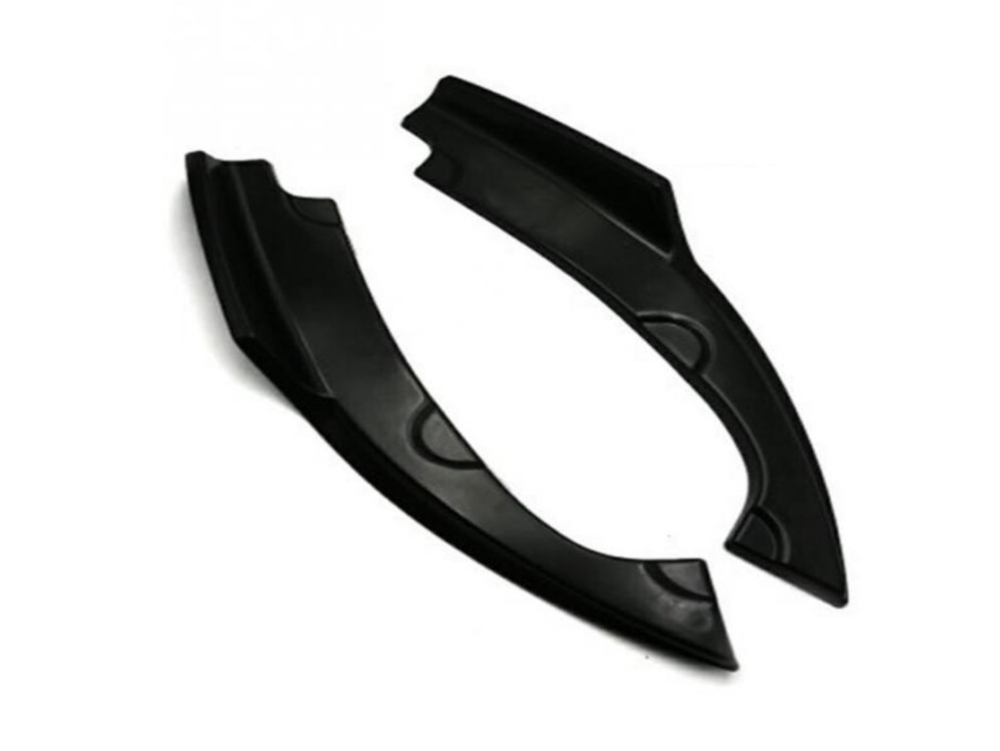 FOR CIVIC 2016-2021  REAR BUMPER FLAP GLOSS BLACK (BRIGHT BLACK)  