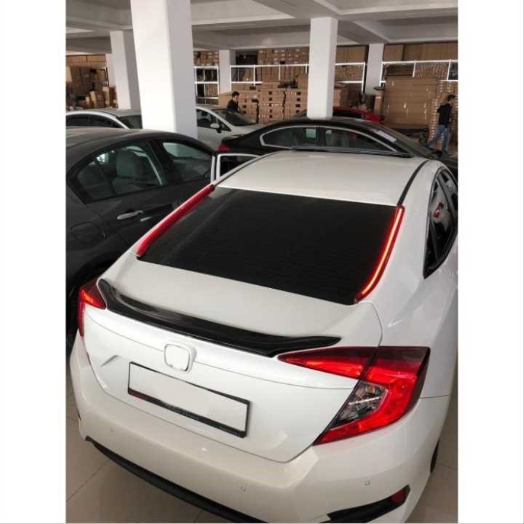 FOR CIVIC 2016-2021  REAR WINDOW LED STRIPS - 2 PCS - RED COLOR 