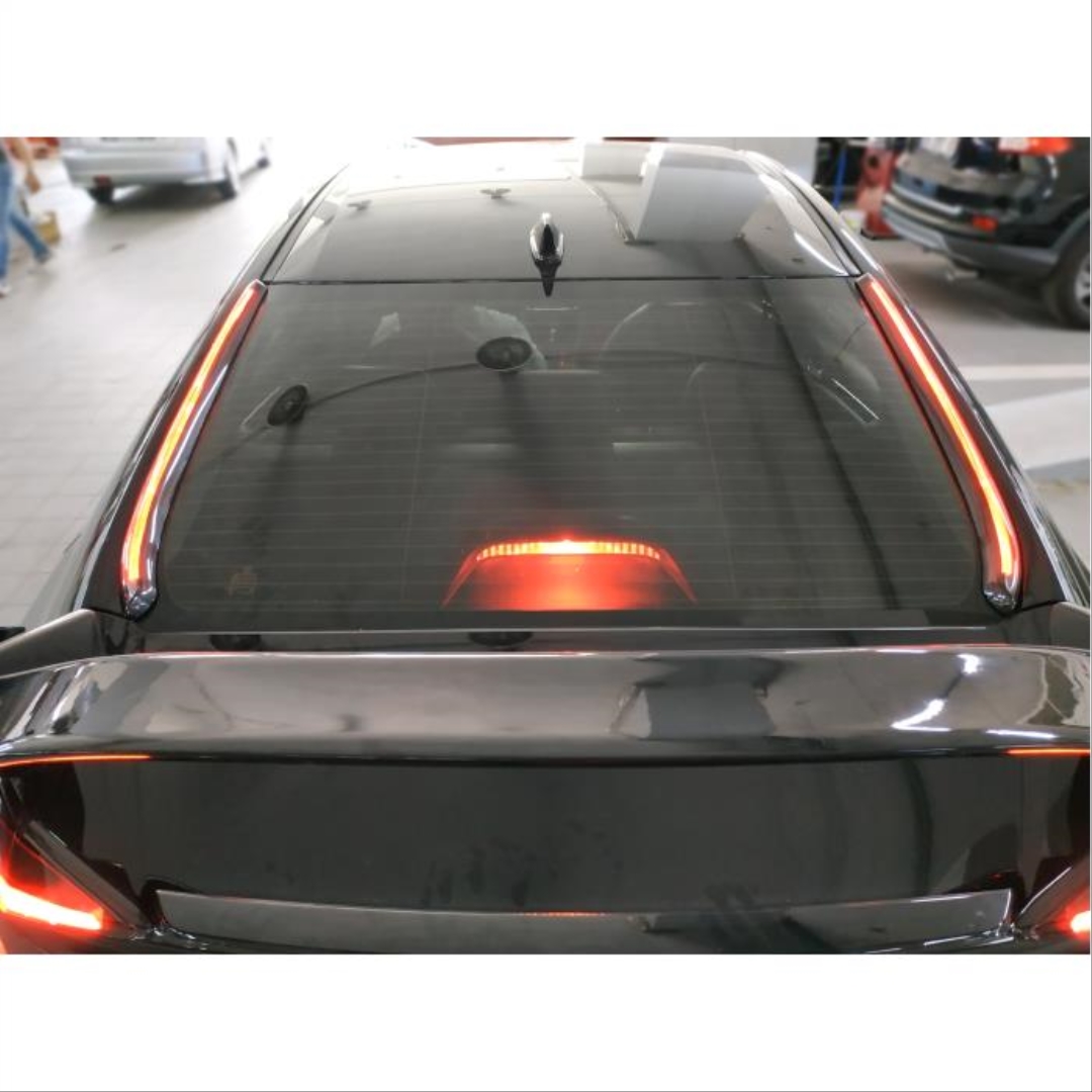 FOR CIVIC 2016-2021  REAR WINDOW LED STRIPS - 2 PCS - SMOKE COLOR 