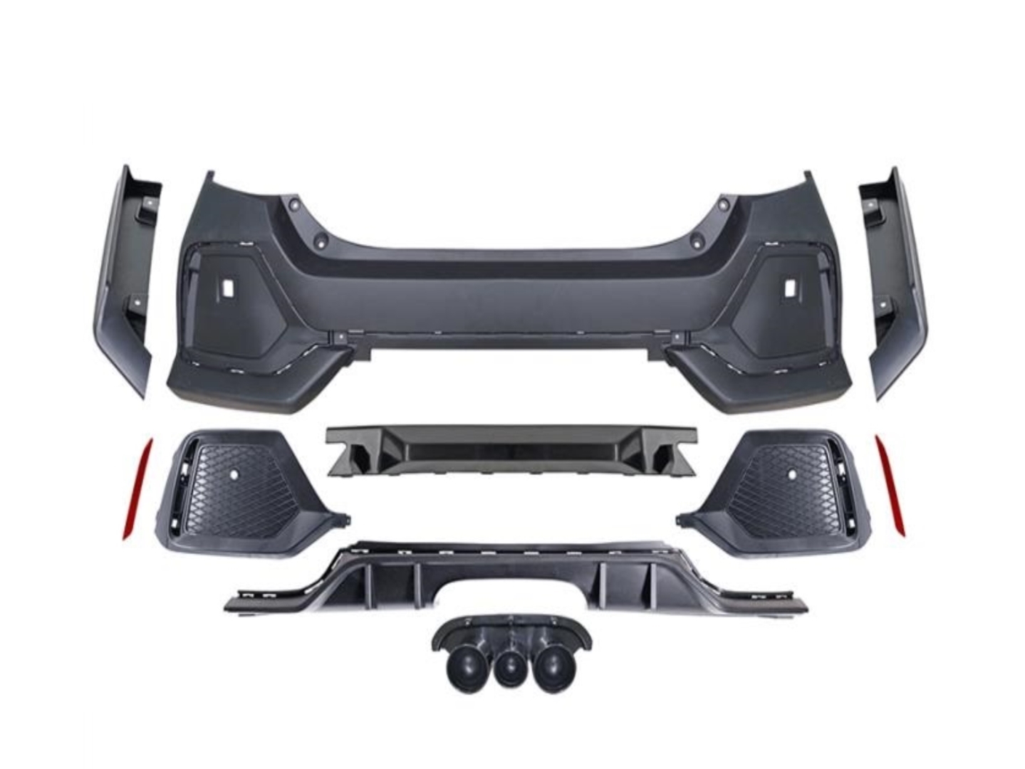 FOR CIVIC 2016-2021  TYPE-R REAR BUMPER 