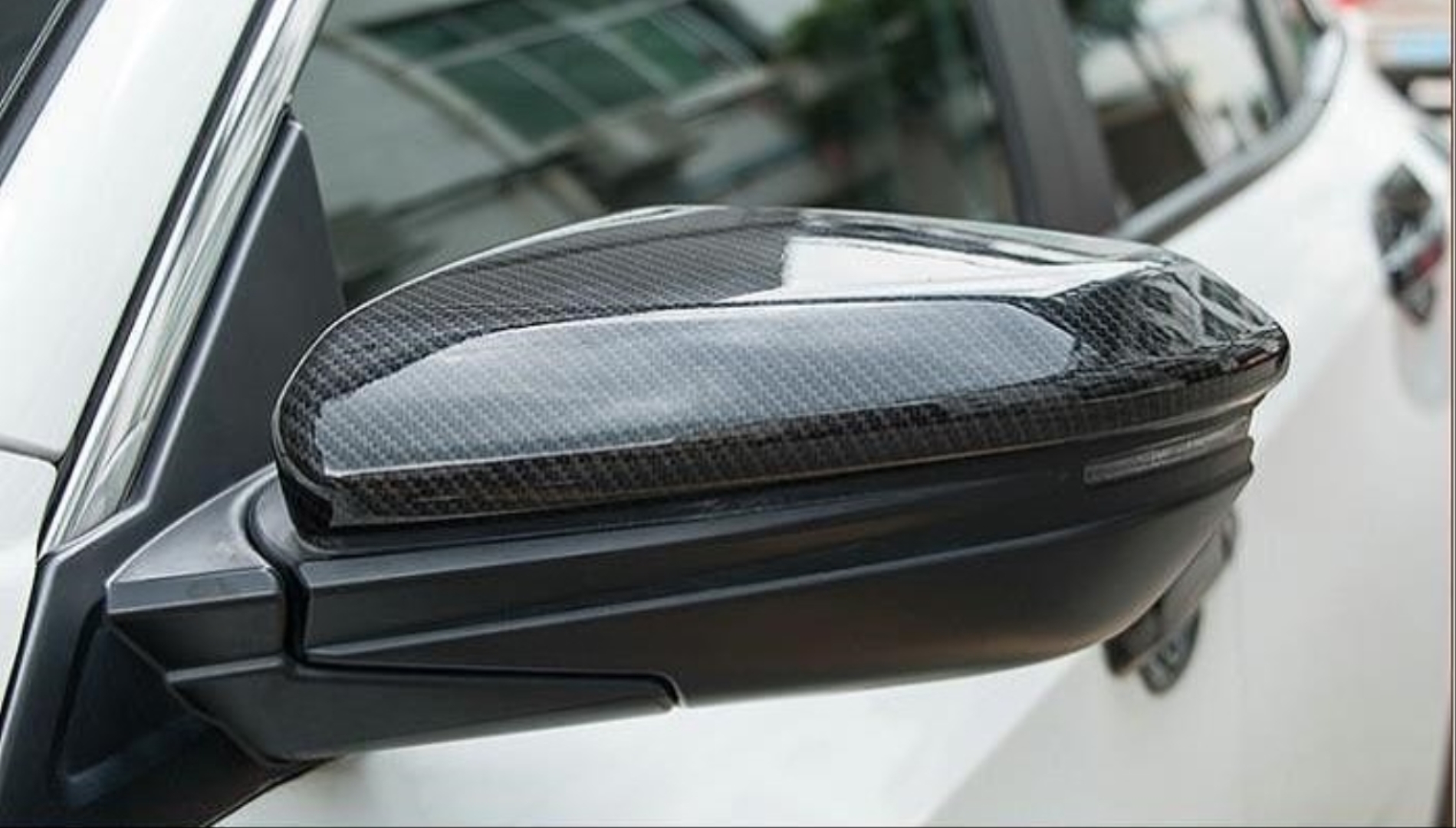 FOR CIVIC 2016-2021  MIRROR COVER - CARBON COLOR  