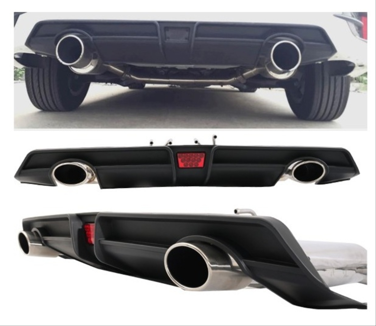 CIVIC FC5 2016-2021 DIFUZOR ÇAKARLI