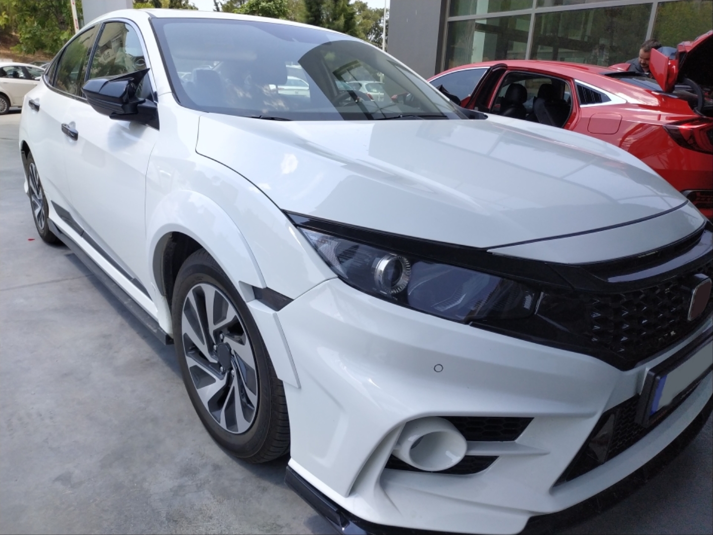  FOR CIVIC 2016-2021  FRONT FENDER  FLARE  (TYPER)