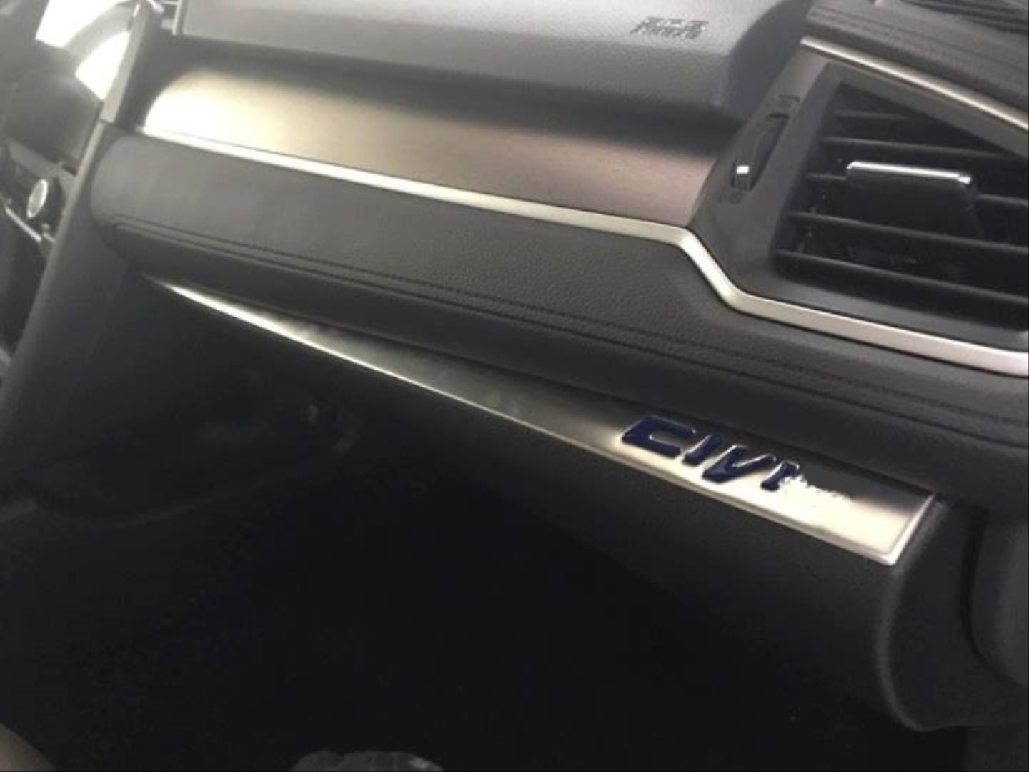  FOR CIVIC 2016-2021  GLOVE BOX TRIM COVER 
