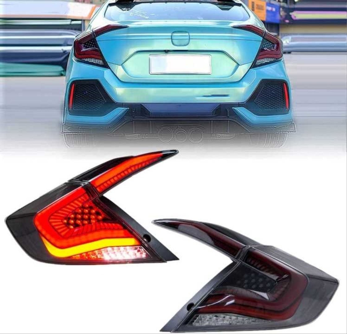 CIVIC FC5 2016-2019 DRAGON TAILLIGHT - TRANSPARENT
