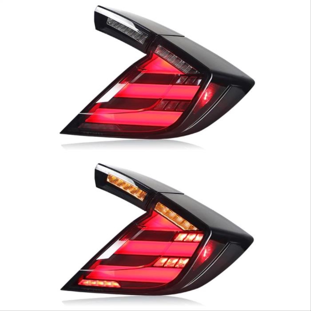   FOR CIVIC FK7 2016-2020  HATCHBACK LED TAILLIGHT SMOKE