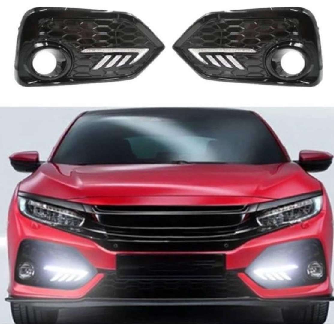   FOR CIVIC FK7 2016-2019 HATCHBACK FRONT FOG LIGHT ( DRL )