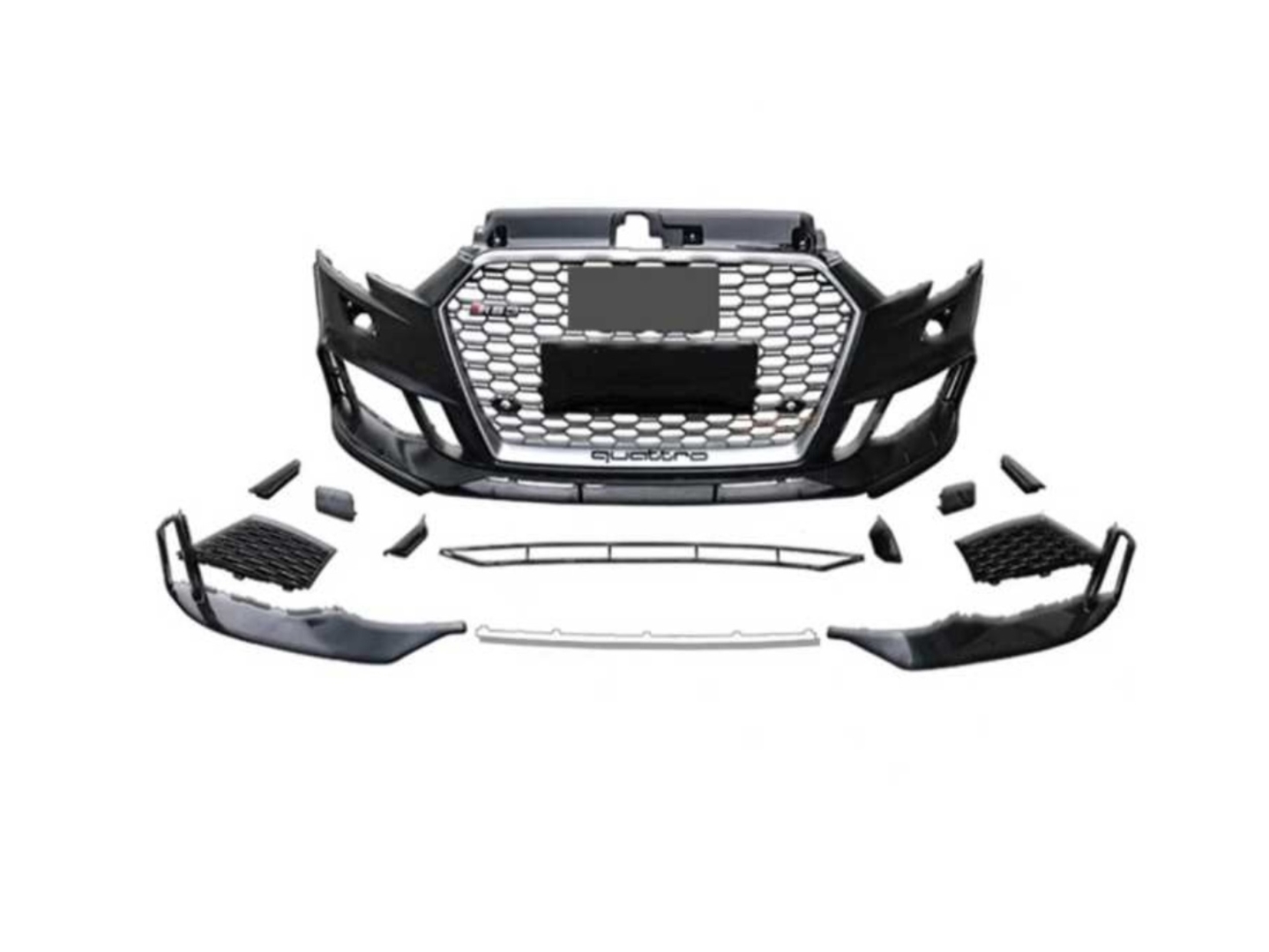  A3 2016-2020  RS3 FRONT BUMPER   GRILLE SET - SEDAN (8V ) 