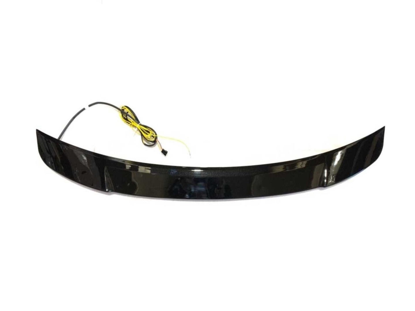  A3 SEDAN (2013-2019)  SPOILER WITH LED GLOSS BLACK  (BRIGHT BLACK)  