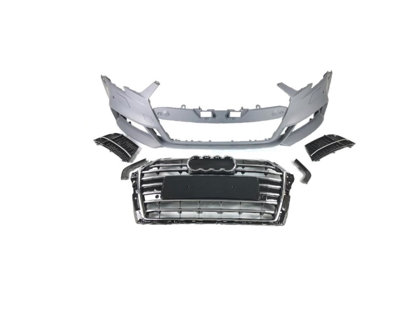 S3 FRONT BUMPER&GRILLE FOR A3 2016-2020 HB