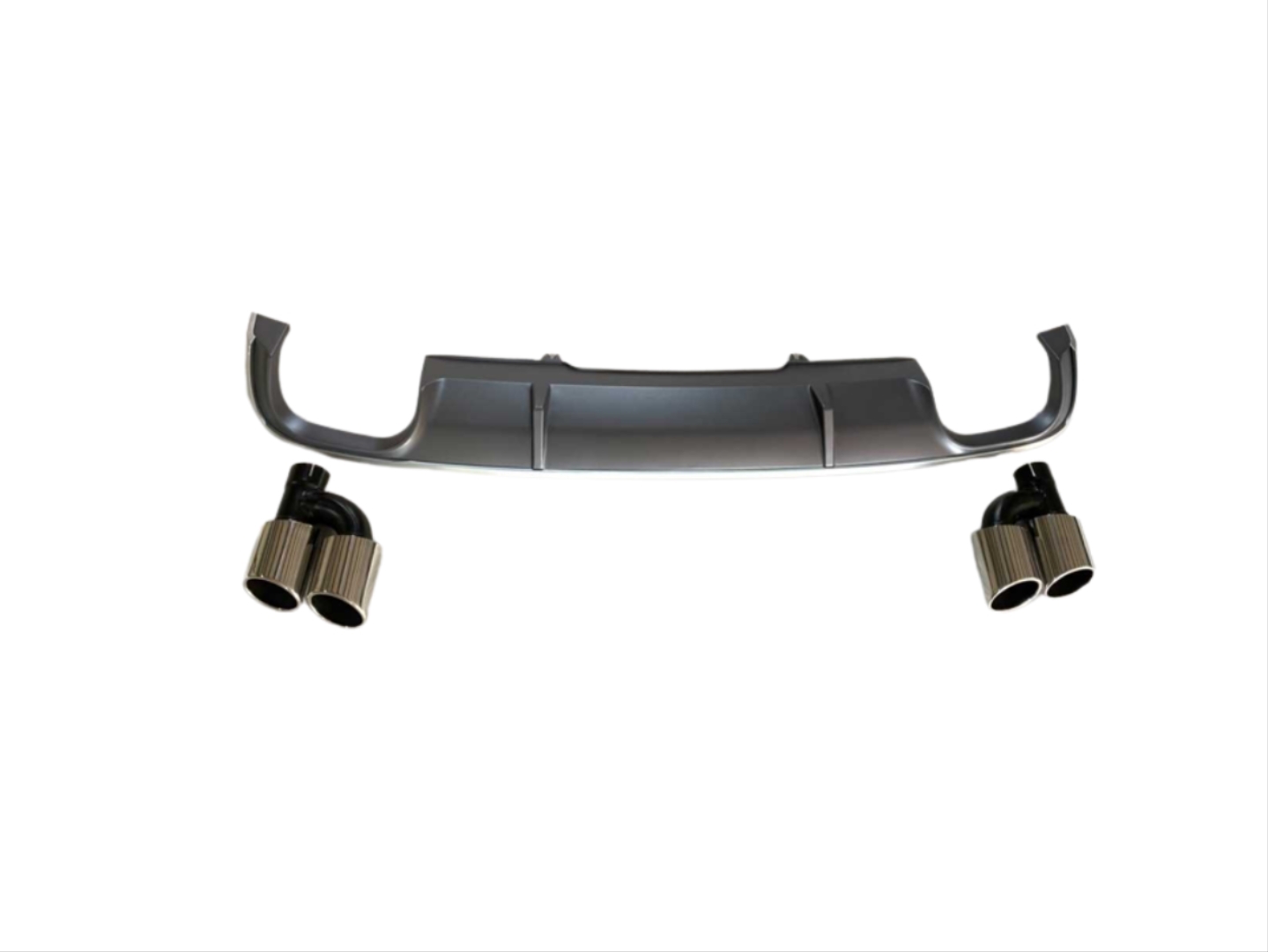 A4 2016-2019  S4 DIFFUSER VE EXHAUST SET (for normal bumper) 