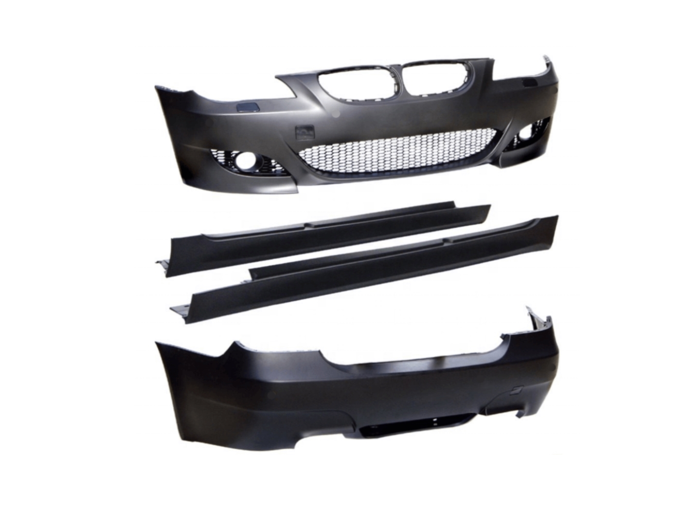 FOR 5 SERIES E60  M5 LOOKING BODY KIT (FRONT AND REAR  BUMPER -SIDE SKIRT WITH FOG LAMP ) 