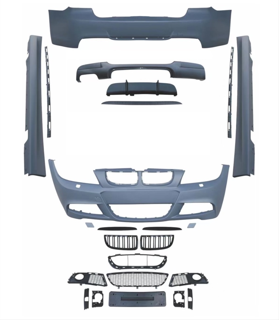 FOR E90 PRE LCI 2005-2008 BODYKIT+GRILLE
