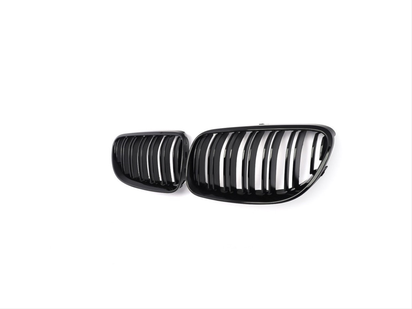 FOR 3 SERIES E92 2010-2013  M3 LOOKING GRILLE  (DOUBLE SLAT LINE   GRILLE ) GLOSS BLACK (BRIGHT BLAC