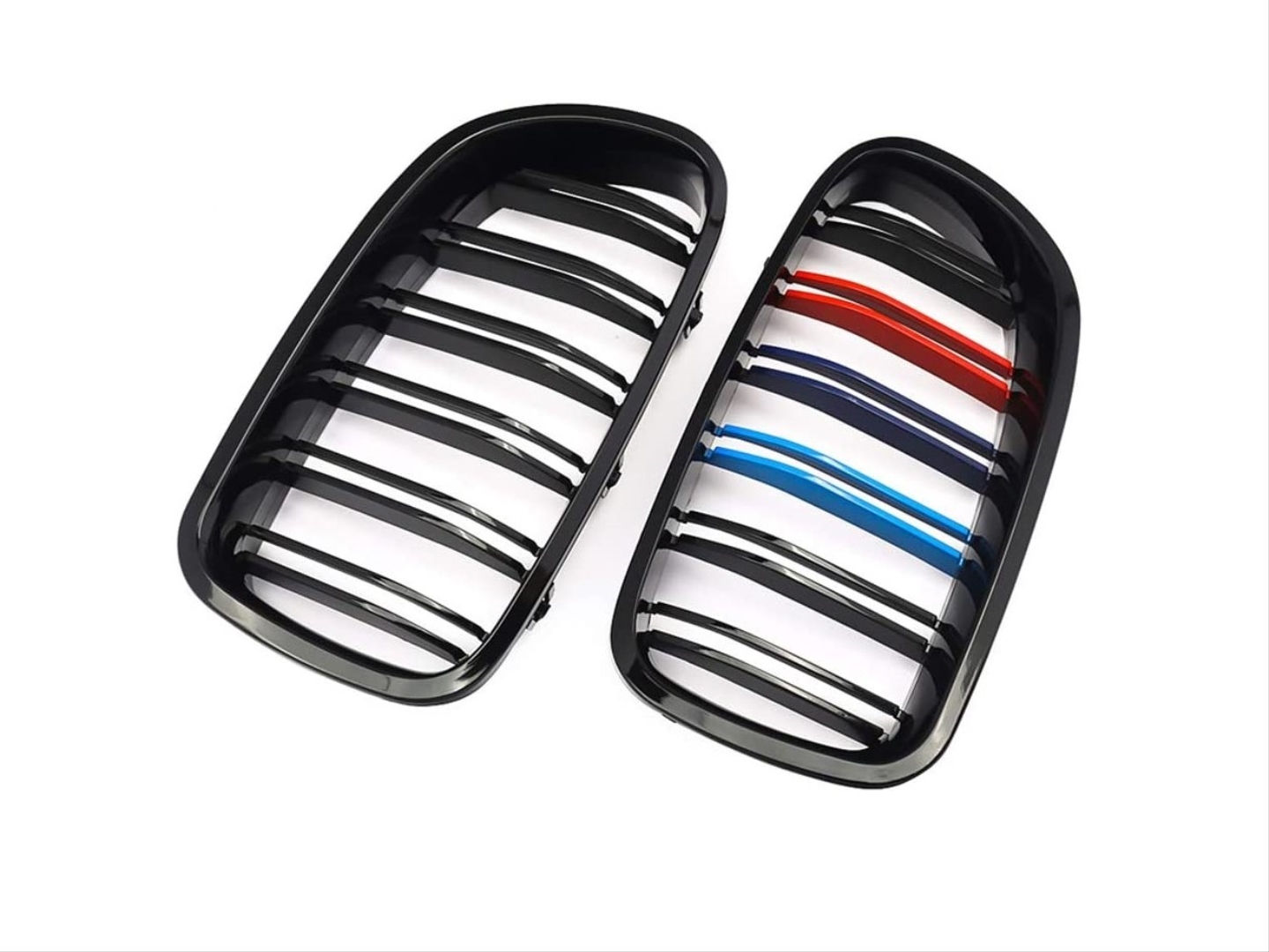 FOR 5 SERIES F10 2011-2018  M5 LOOKING GRILLE  (DOUBLE SLAT LINE   GRILLE ) - M COLOR 