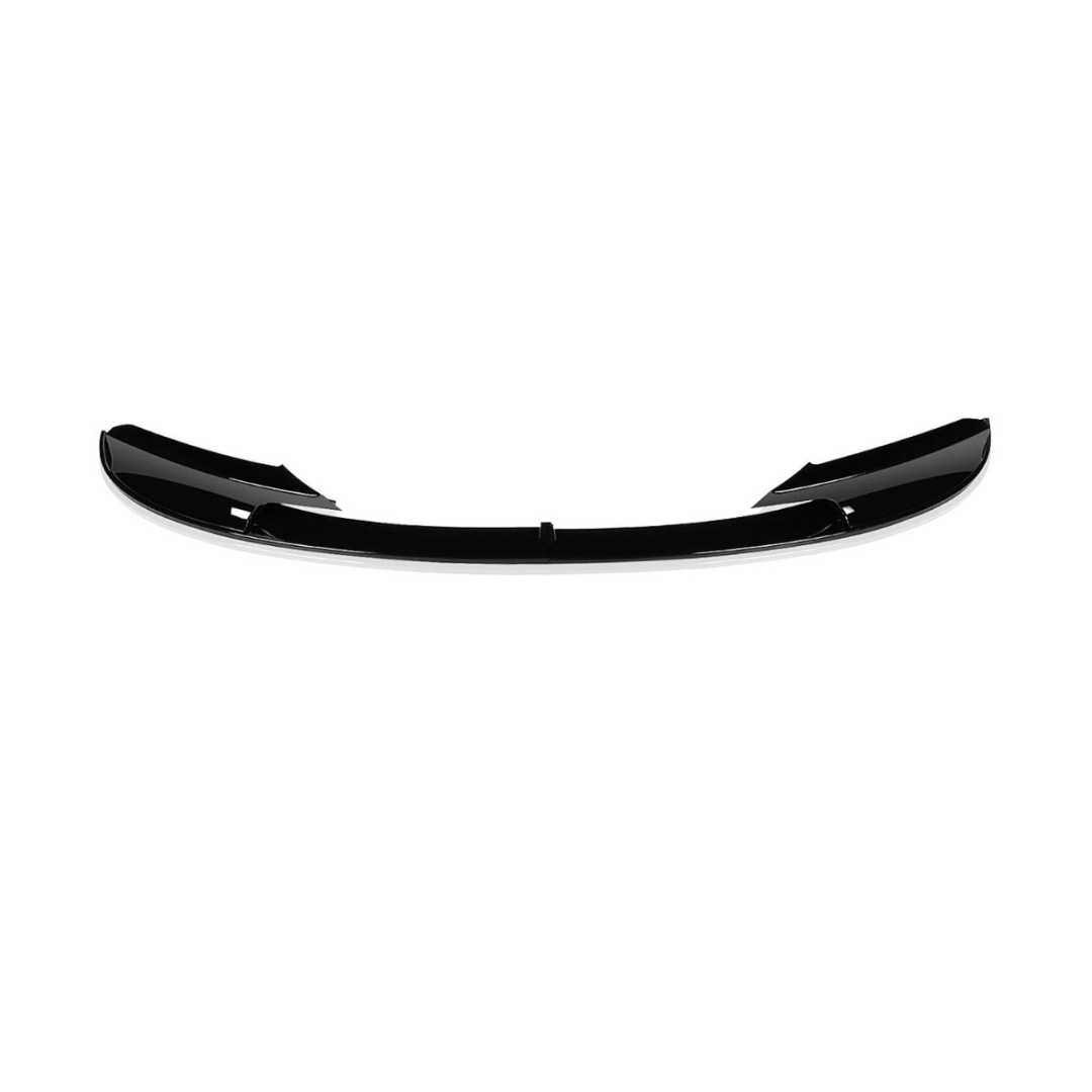 FOR 3 SERIES F30 2012-2018 M SPORT FRONT LIP - GLOSS BLACK (BRIGHT BLACK)  (3 PCS )