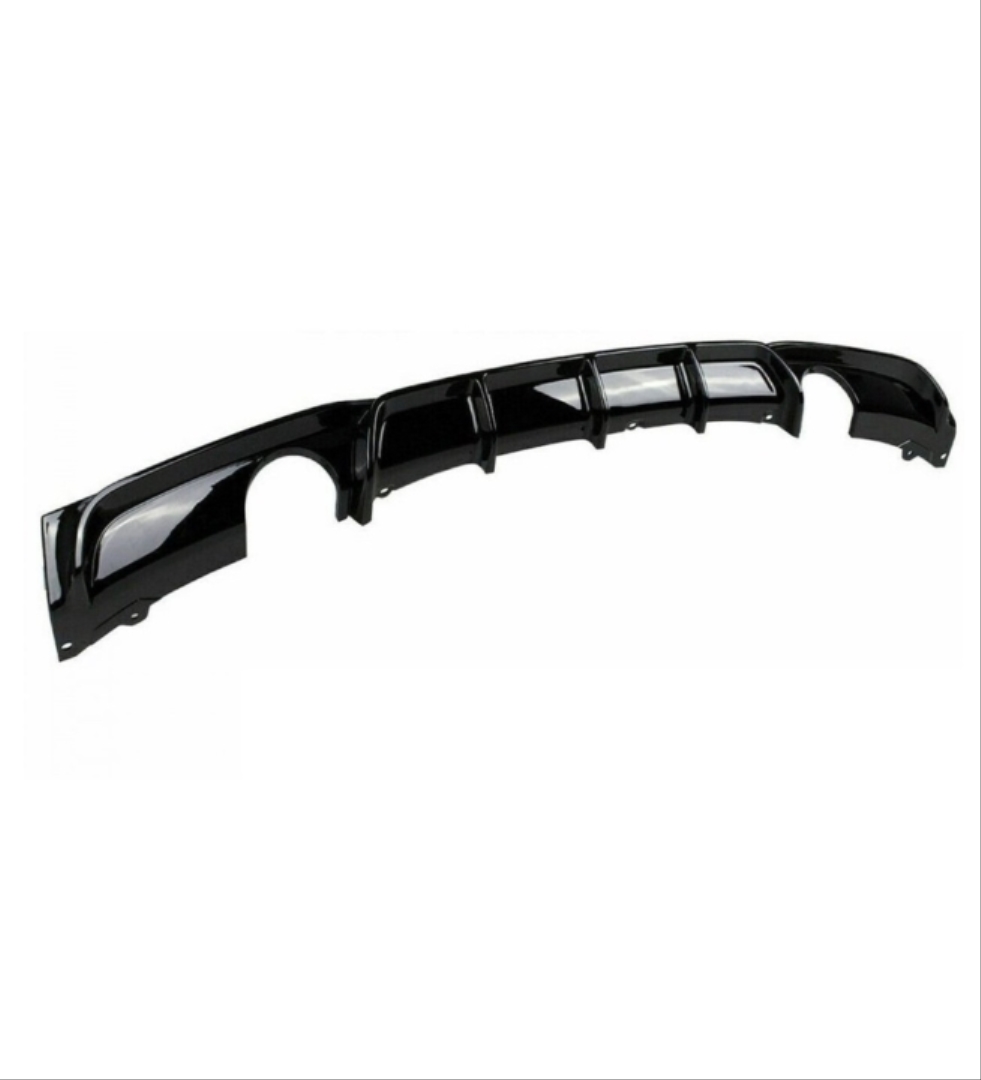 FOR 3 SERIES F30 2012-2018 M SPORT DIFFUSER - LEFT & RIGHT  SINGLE OUTLET  