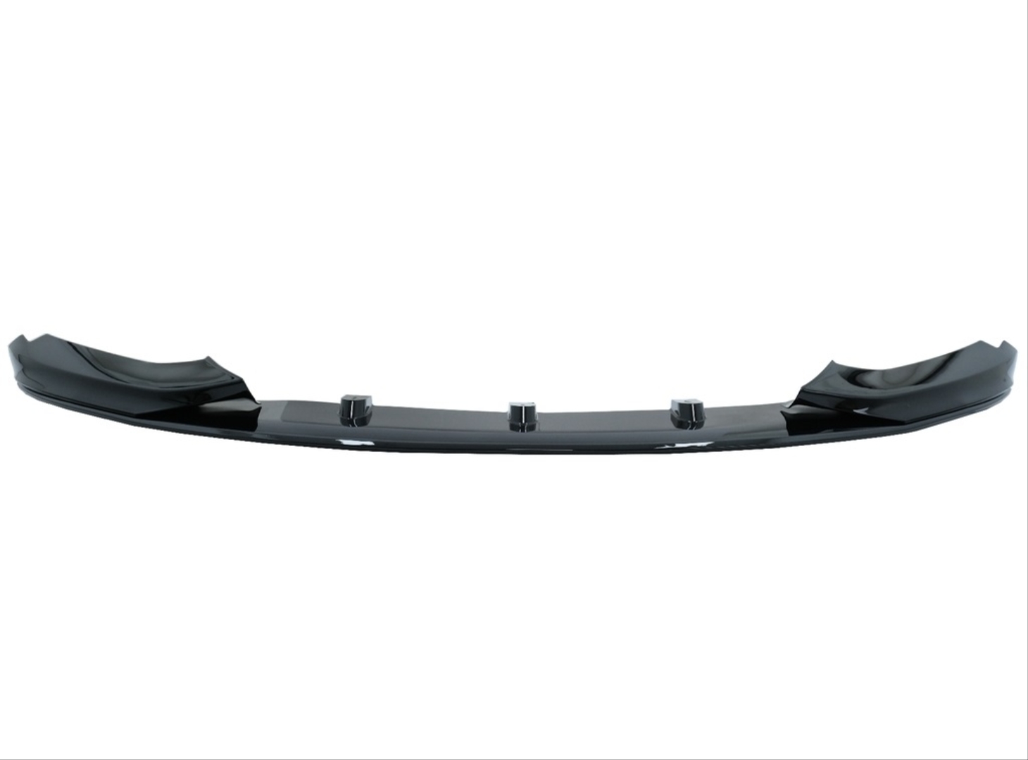  FOR 4 SERIES F32/F36 2014-2020 MT  FRONT LIP - GLOSS BLACK (BRIGHT BLACK) 
