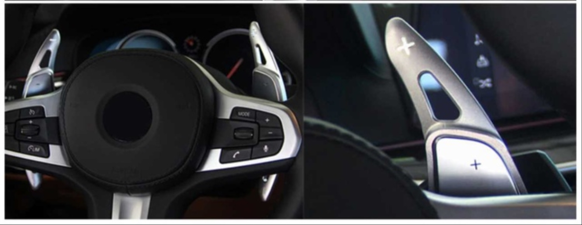 G SERIES  3/4/FOR 5 SERIES  PADDLE SHIFT   - SILVER