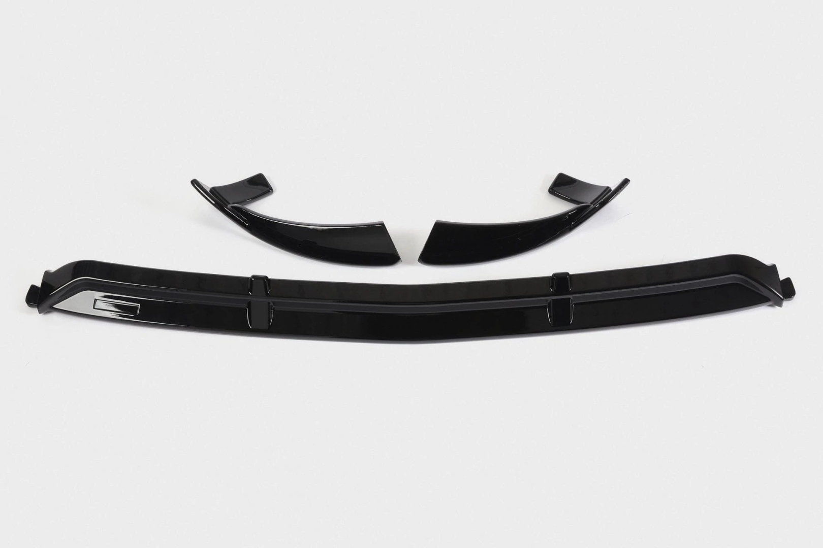 GLC SERIES  FRONT LIP  - GLOSS BLACK  (BRIGHT BLACK)  