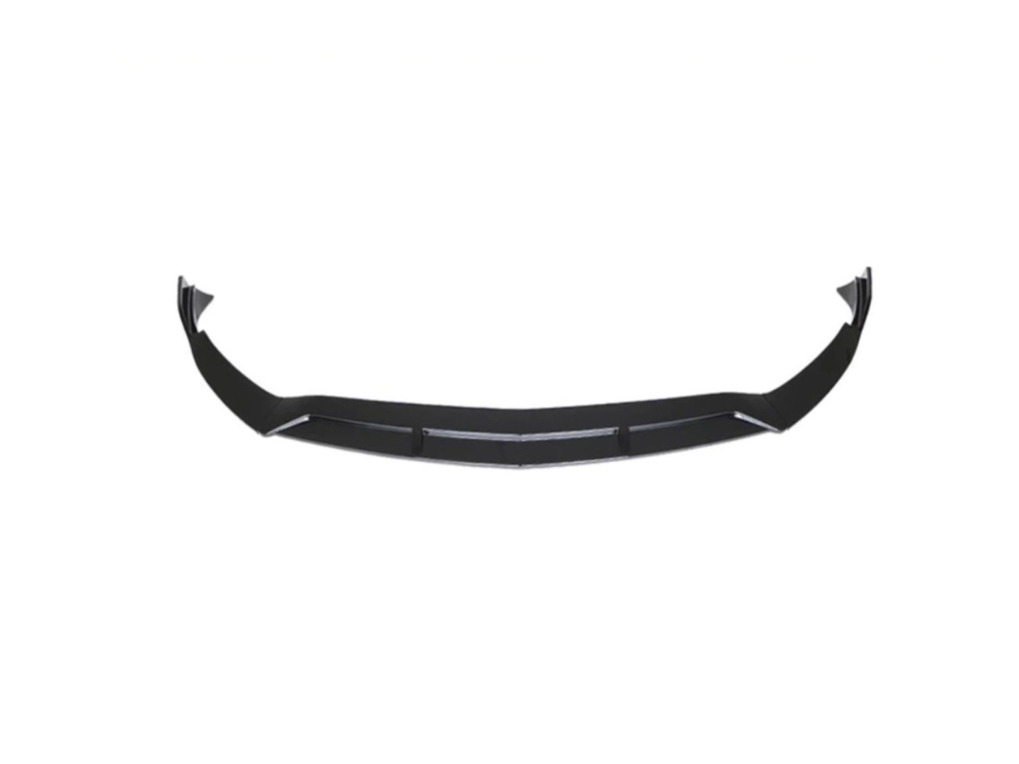 W177 A SERIES  FRONT LIP  - GLOSS BLACK  (BRIGHT BLACK)   (FOR SPORT BUMPERS)