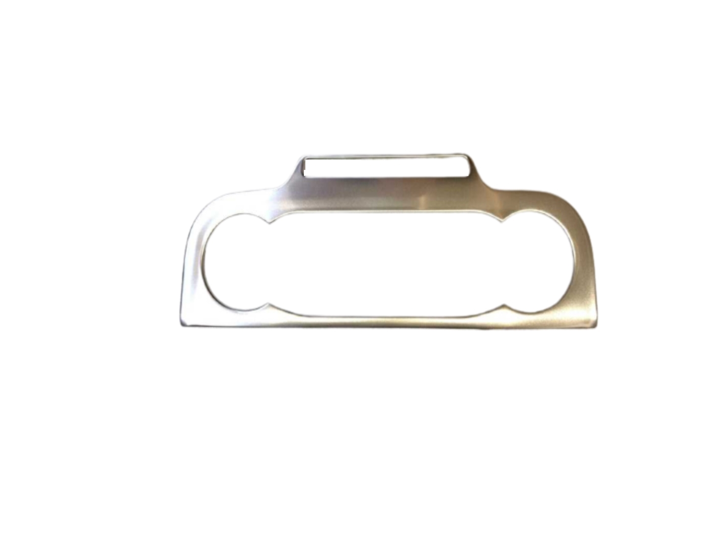 FOCUS  2019+ CLIMATE (A/C) PANEL TRIM COVER SILVER(STAINLESS STEEL )