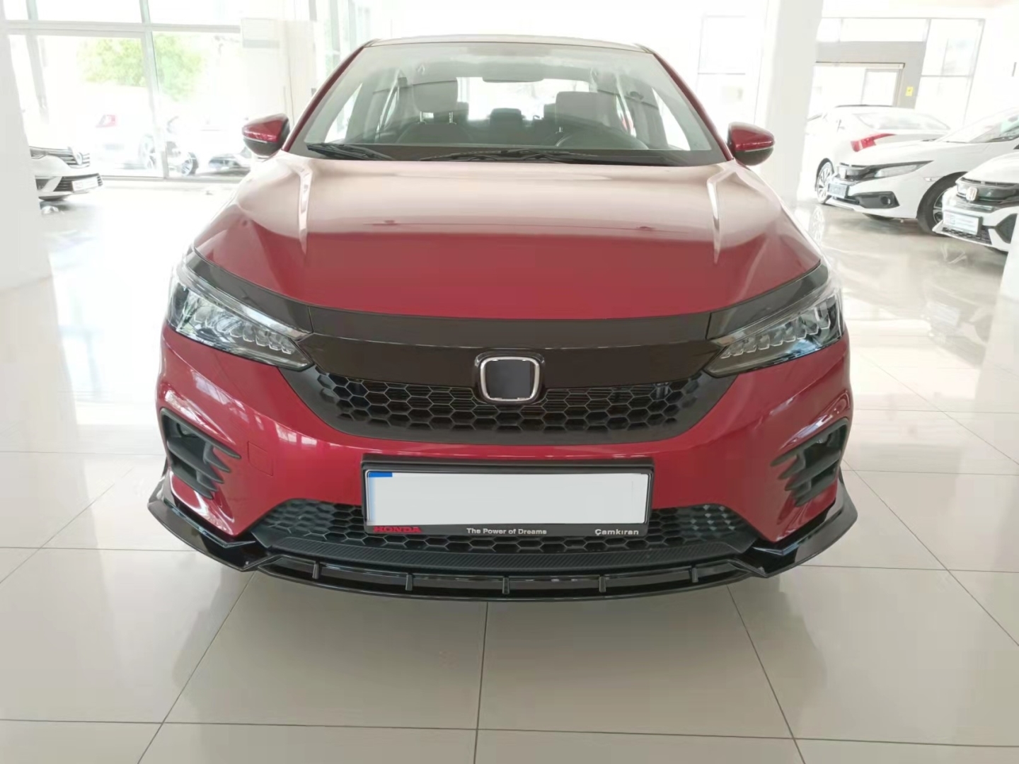  CITY 2020+  RS FRONT LIP GLOSS BLACK  (BRIGHT BLACK)   