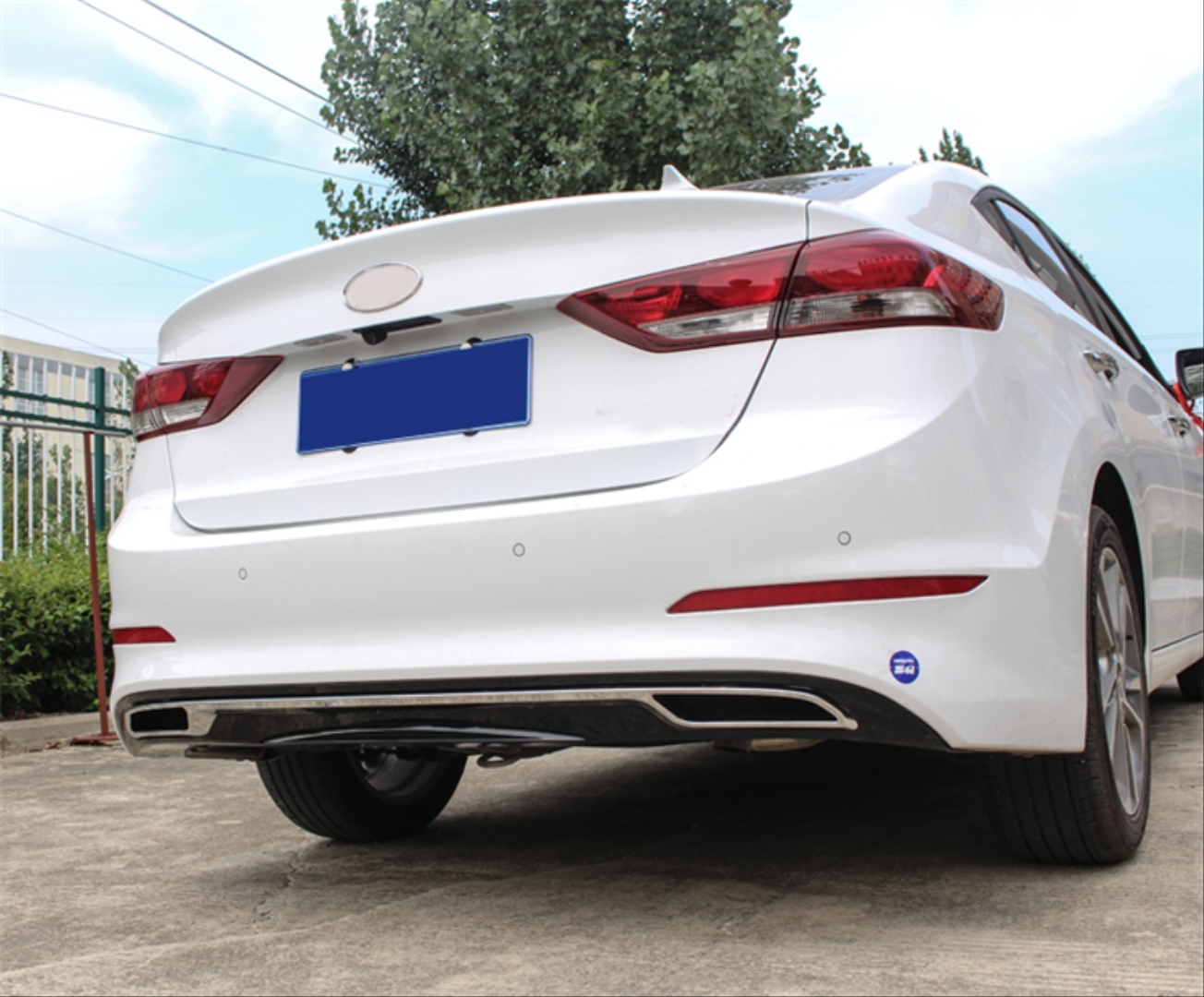  ELANTRA 2016-2019  DIFFUSER -  FOR BENZ  DESIGN  