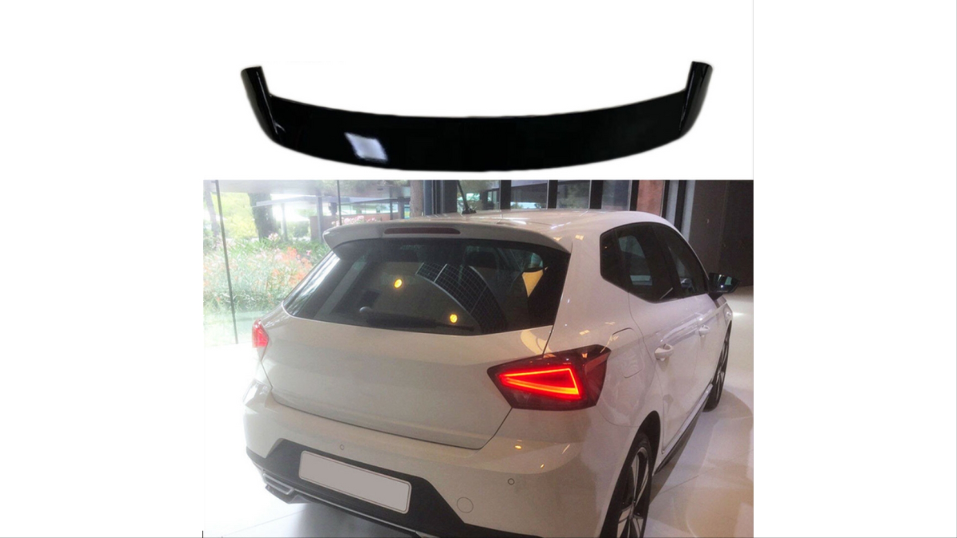 IBIZA 17-20 SPOILER - GLOSS BLACK

