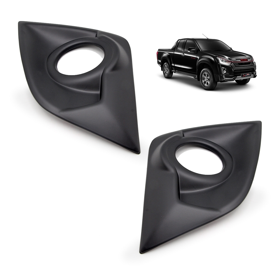  D-MAX  2018+ FOG LAMP TRIM  COVER BLACK 