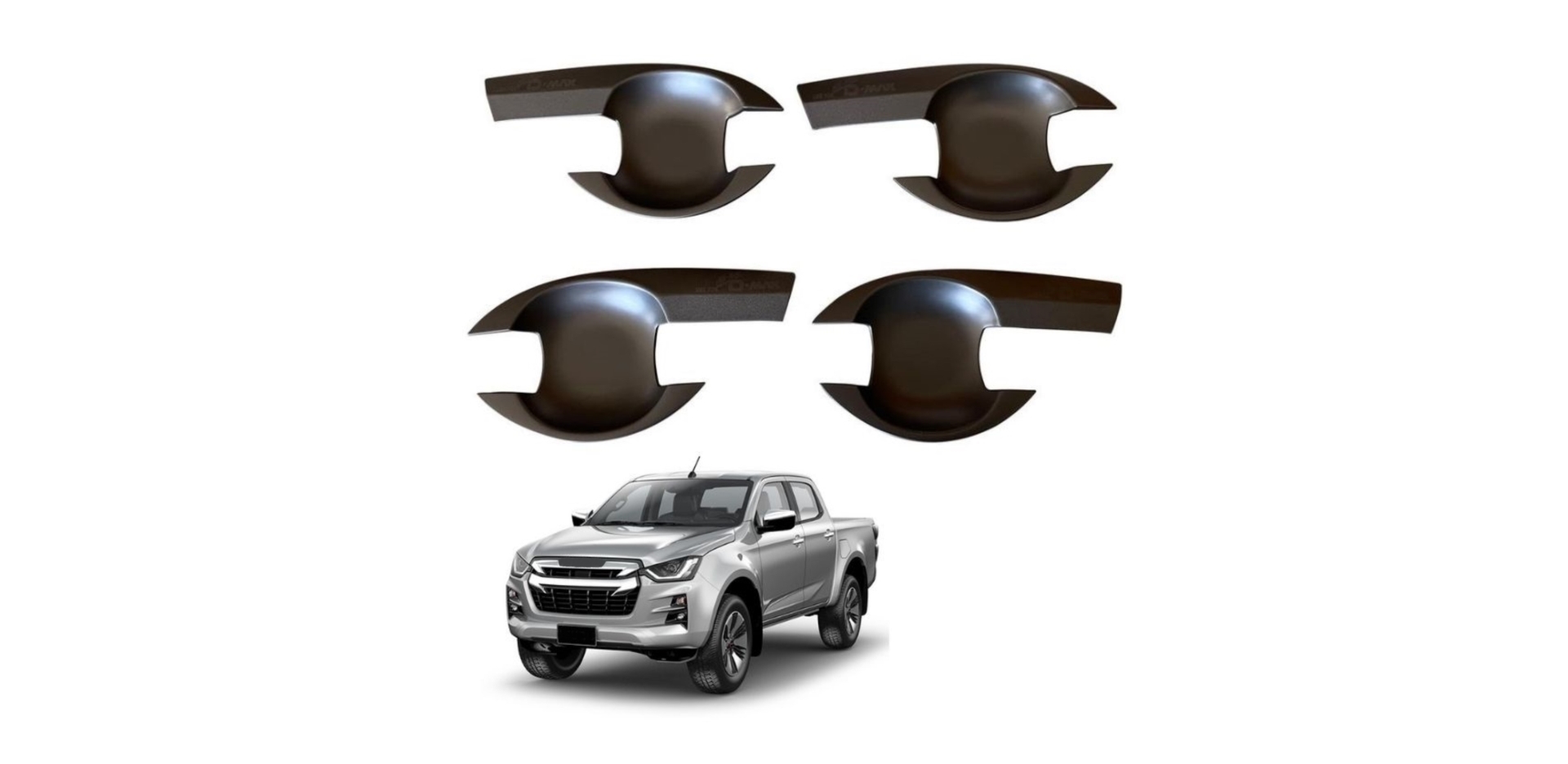  D-MAX  2020+ DOOR HANDLE  INTERIOR TRIM COVER 