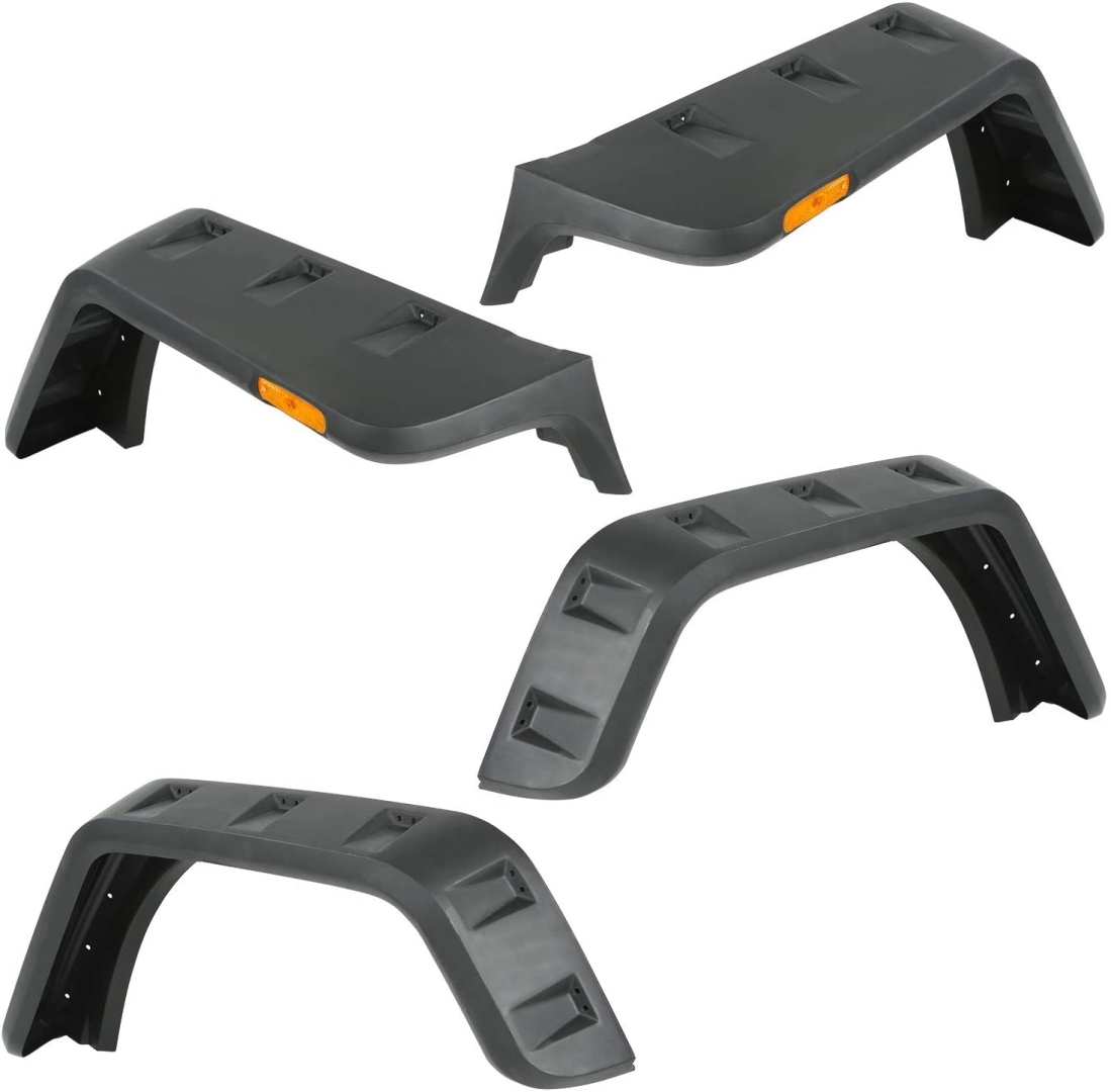  WRANGLER JK 2007-2017  HURRICANE FENDER FLARE SET   (WITH LED )