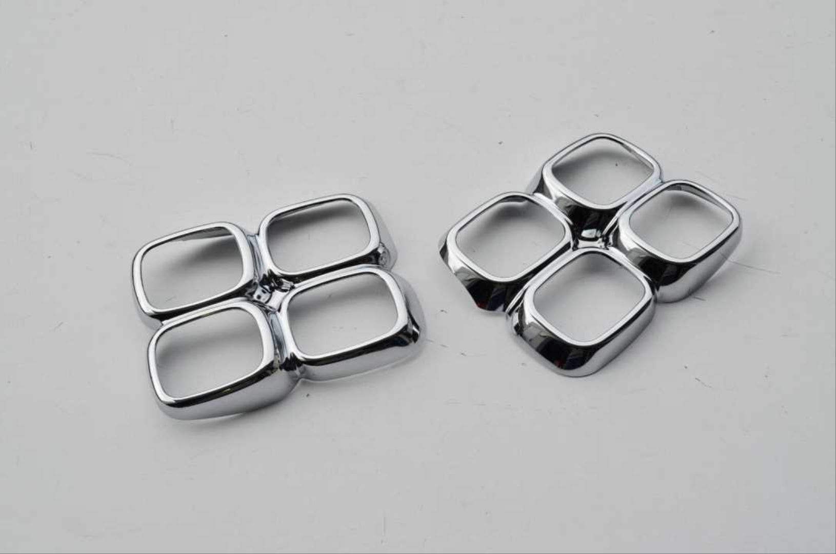  SPORTAGE 2016-2019  FOG LAMP TRIM  COVER SMAL  TYPE (SQUARE ) CHROME