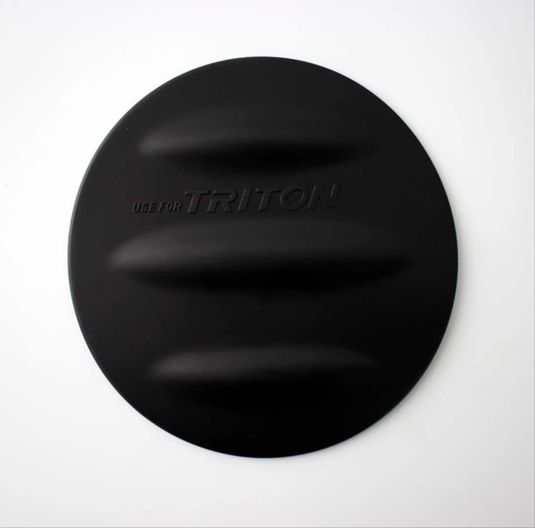  L200 2008-2014  GAS TANK COVER TRIM COVER  BLACK 