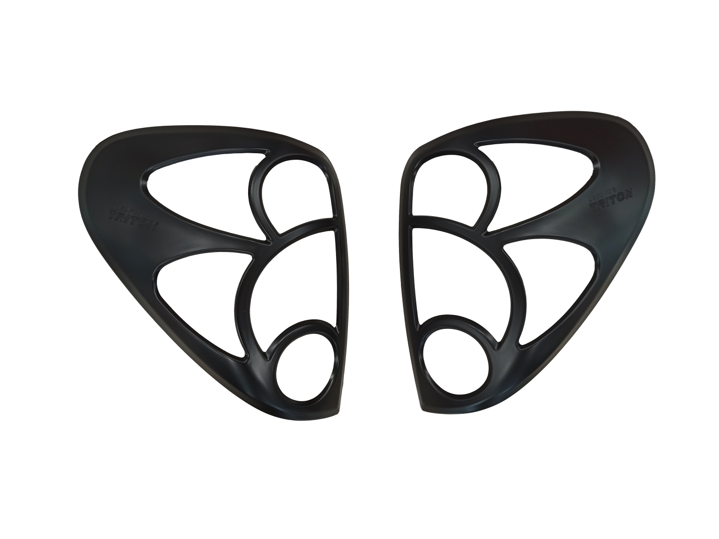  L200 2008-2014  TAILLIGHT  FRAME  TRIM COVER BLACK 