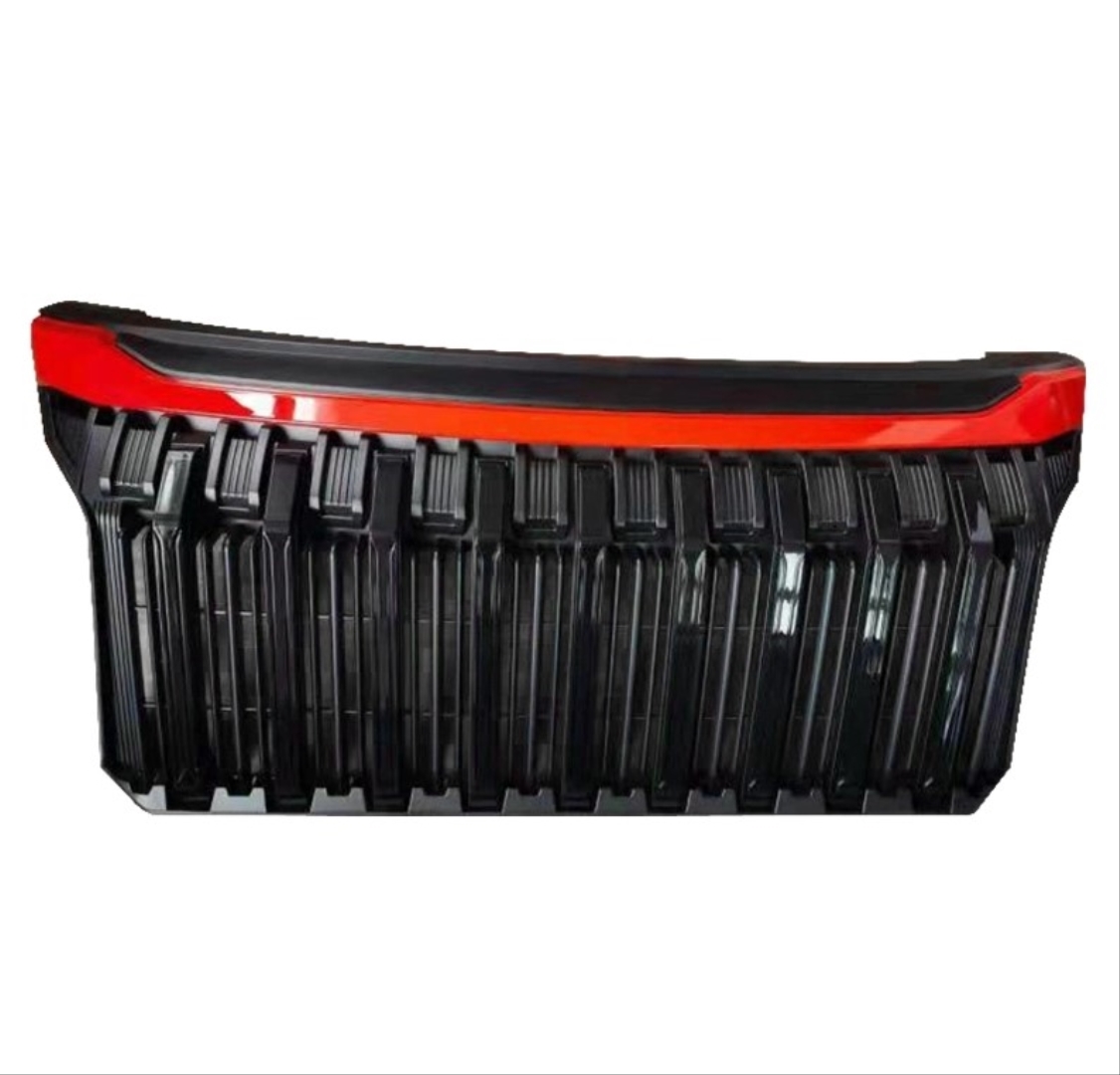  L200 2019+  BLACK GRILLE  ( RED COLOR WIRE STYLE ) 