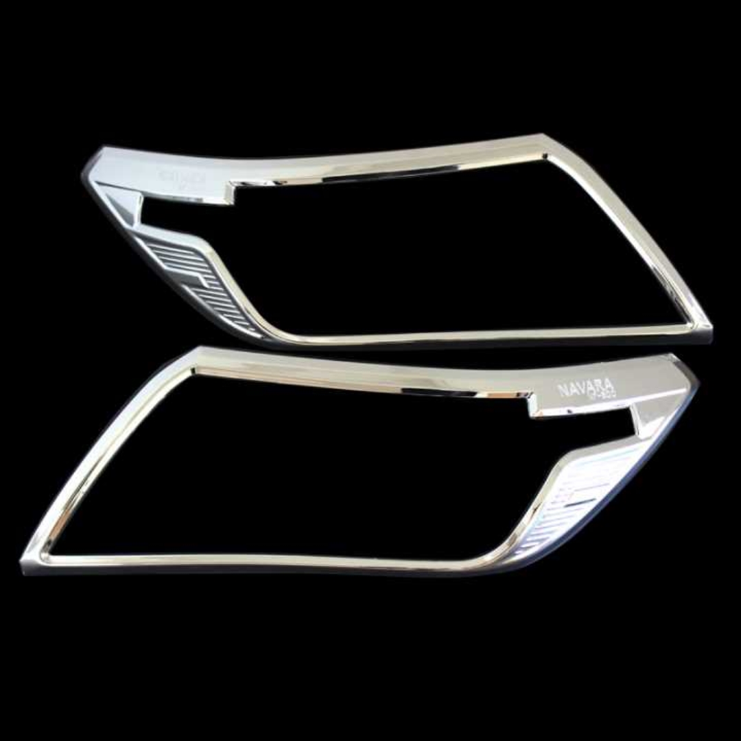  NAVARA NP300 (2015-2020)  HEADLIGHT FRAME   TRIM CHROME 