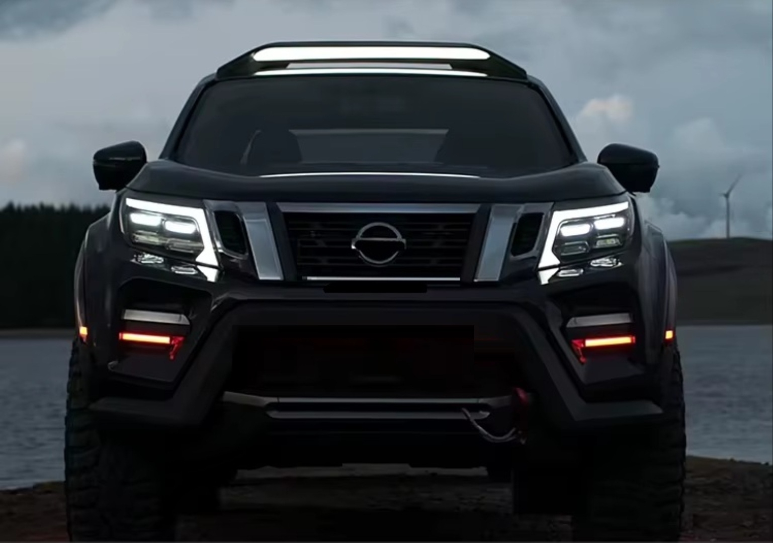  NAVARA NP300 2015+ CUSTOM FRONT BUMPER   & GRILLE  
