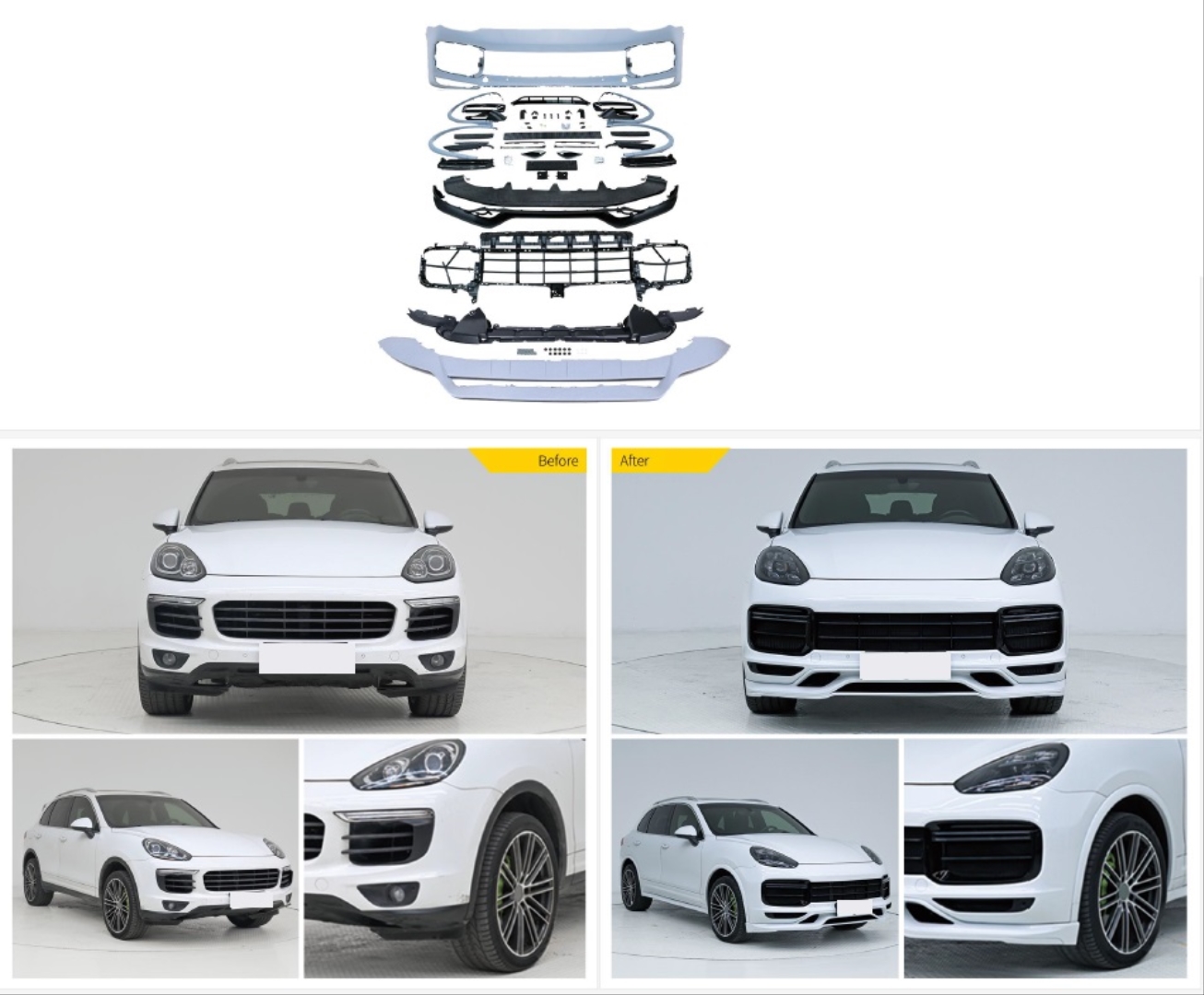  CAYENNE 2014-2017 UPGRADE 2020+ TURBO 9YO.1+TKT 