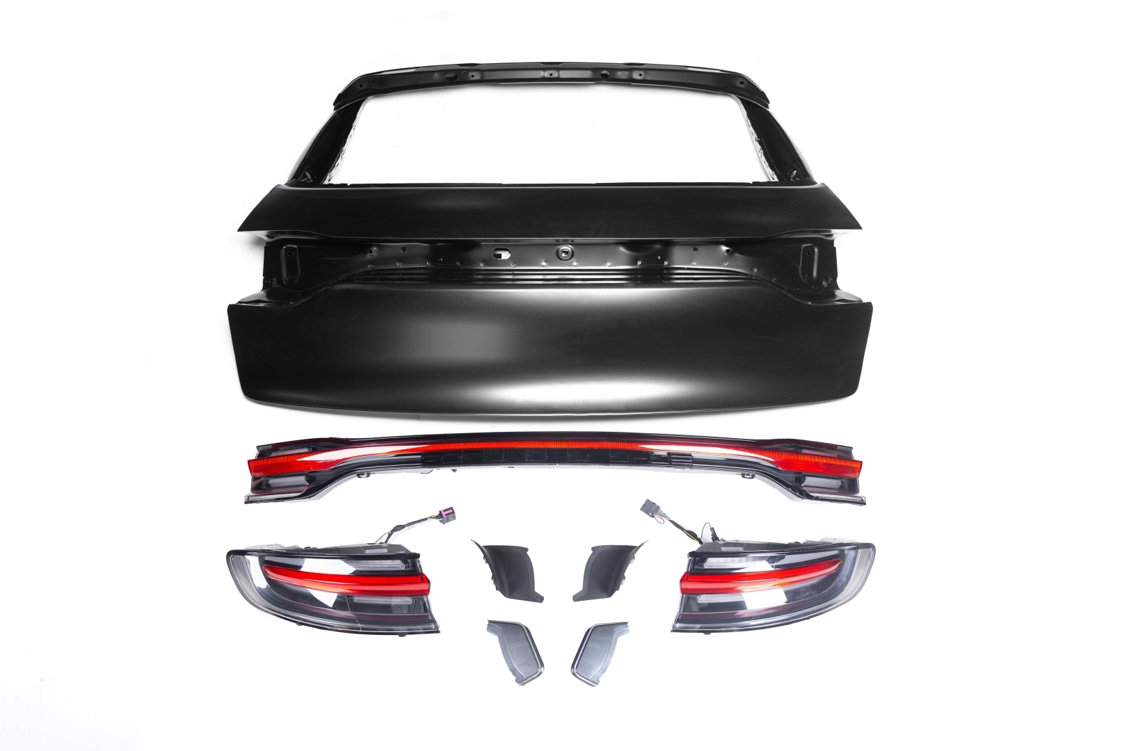  MACAN 2014-2018 TAILGATE (TRUNK)  VE LED TAILLIGHT 2018 + LOOKING FACELIFT - RED COLOR 