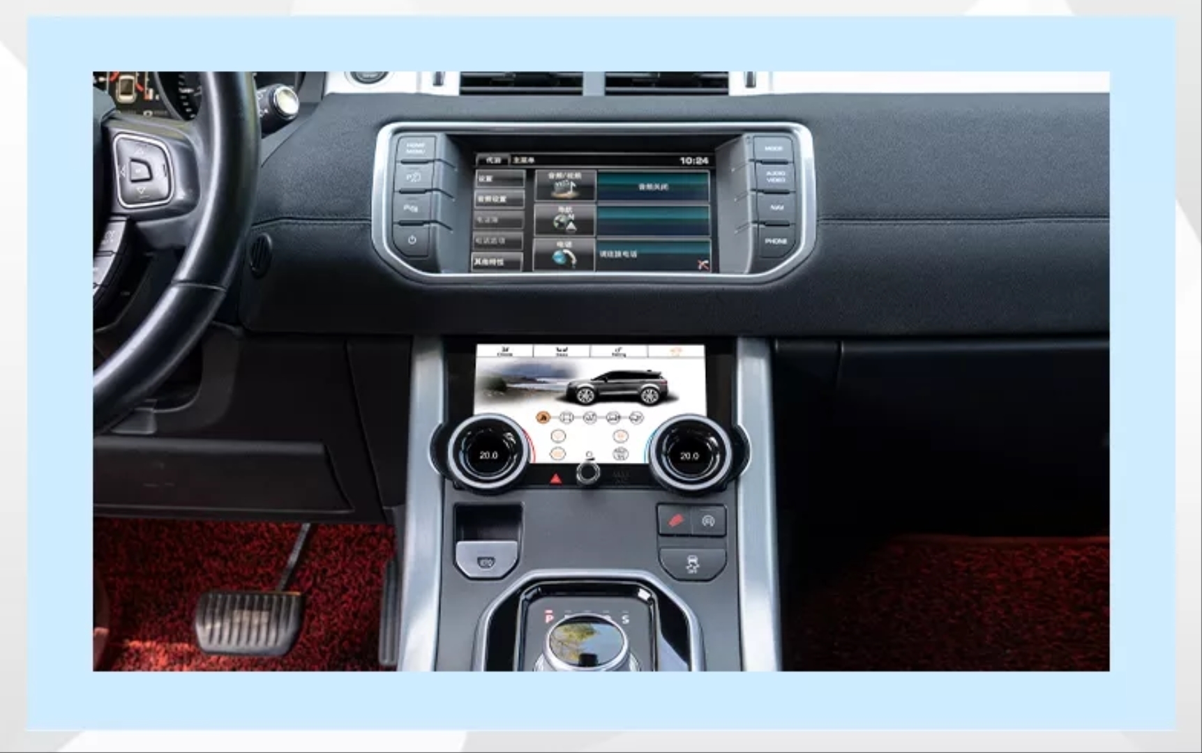 RANGE ROVER EVOQUE LCD/TOUCH  AC (CLIMATE)  SCREEN  2013-2018 