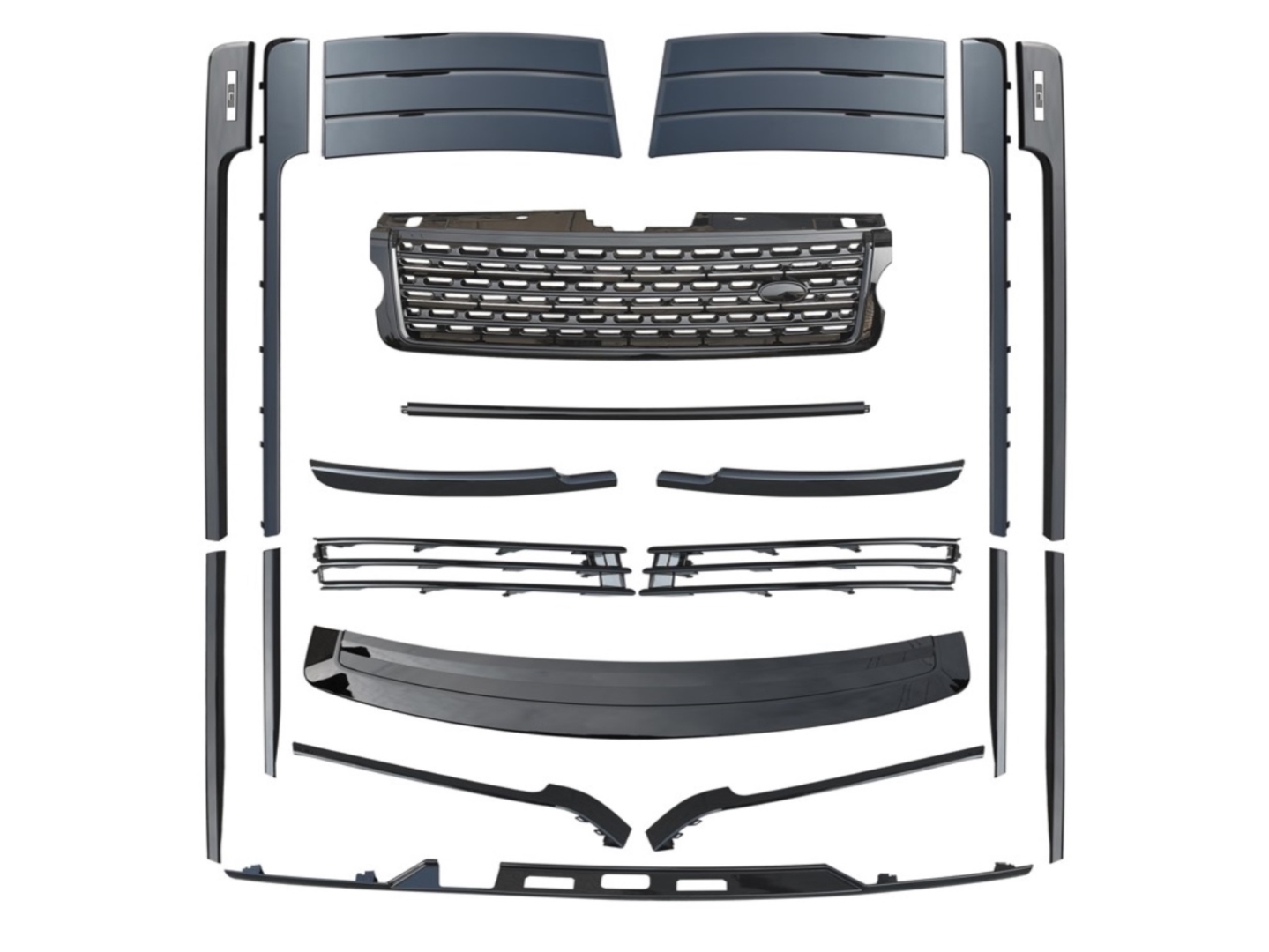 RR VOGUE 2013-2017 BLACK EDITION TRIM COVER SET  