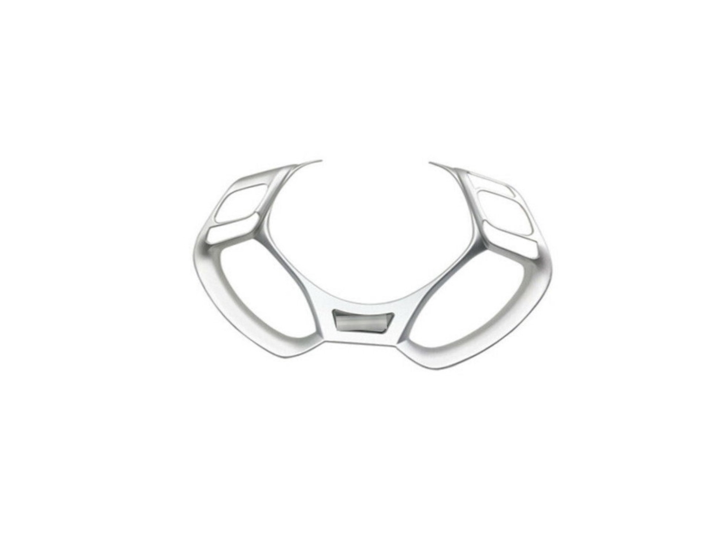  C-HR 2016-2019  STEERING WHEEL TRIM COVER SILVER 