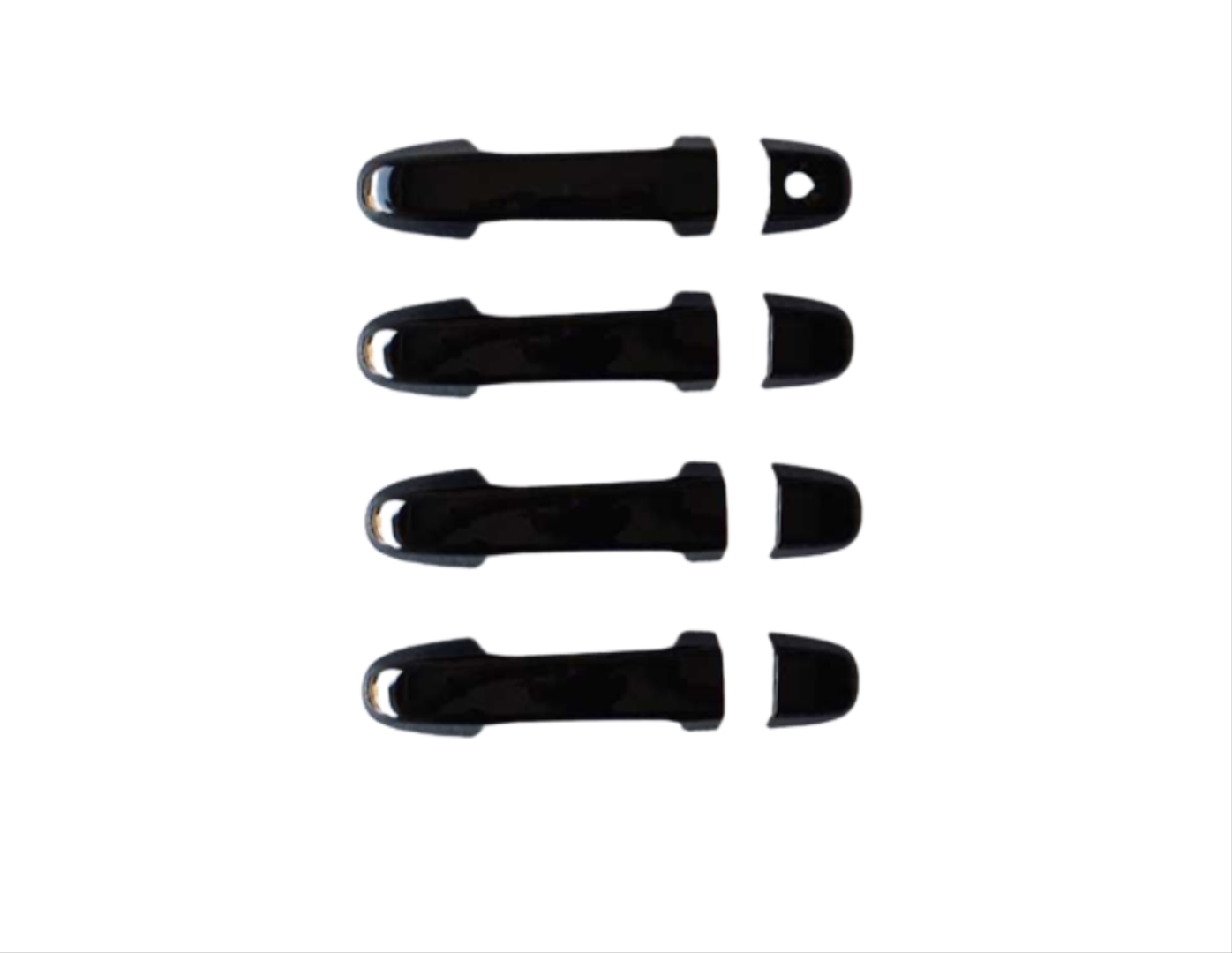  C-HR 2016-2019  DOOR HANDLE  TRIM COVER GLOSS BLACK (BRIGHT BLACK)  (SMART KEY) 