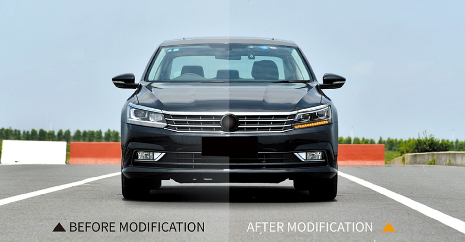  PASSAT B8 2015-2018  HIGHLINE LED HEADLIGHT  (SINGLE U)